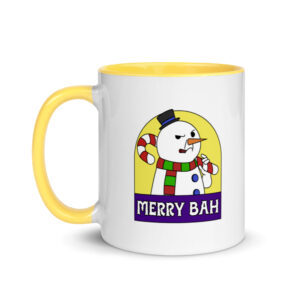 Funny Christmas Snowman Mug