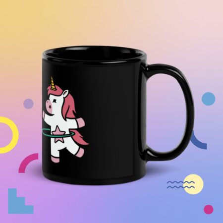 Hula Hoop Unicorn Mug